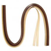 Papier pour Quilling Marron 53x0,9cm 100 pièces