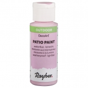 Peinture pour l\'extérieur Patio Paint Rose layette 59 ml