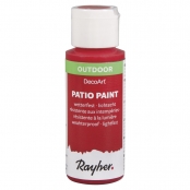 Peinture pour l\'extérieur Patio Paint Rouge cerise 59 ml