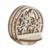 Déco de Noël Flocon de neige 5,5cm