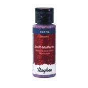 Peinture pour tissu Extrême Paillettes Rouge classique 59ml