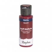 Peinture pour tissu Rouge cardinal 59ml