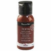 Peinture tous tissus Terre rouge 34 ml