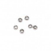 Perle à écraser Platine 0,8mm et 1,5mm 40 pièces