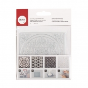Moule Carreau ciment Plaque de coulée Mandala 11 cm