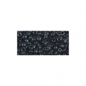 Perle rocaille Garniture argenté 2 mm Hématite 17 g
