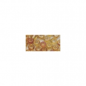 Perle rocaille 2 mm transparent lustré Doré 17 g