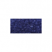 Perle rocaille 2 mm transparentes Bleu foncé 17 g