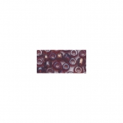 Perle rocaille 2,6mm transparent lustré Lilas 17 g