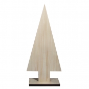 Sapin de Noël en bois 22,5x49,3cm