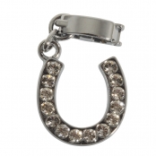 Breloque Fer à cheval avec en strass 1,4 cm