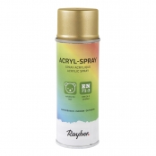 Peinture en Spray acrylique Doré brillant 200 ml