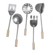 Ustensiles de cuisine Miniature 8 cm 5 pièces