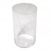 Vase en verre 9cm Hauteur 15cm