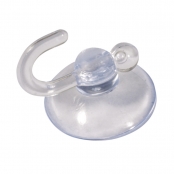 Ventouse avec crochet 10mm, ventouse 22mm ø, 8 pièces