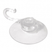 Ventouse avec crochet 10mm, ventouse 22mm ø, 8 pièces