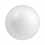 Boule en polystyrène pleine 10 cm