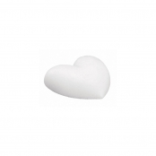 Coeur en Polystyrène 23 cm Plat