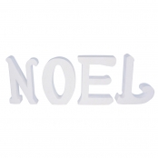 Mot Noël en polystyrène 32x12 cm
