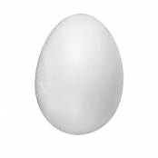 Oeuf en Polystyrène 8 cm Plein 5 pièces