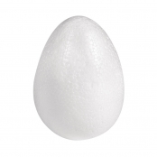 Oeufs en polystyrène plein Hauteur 6 cm
