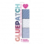 Papier patch GluePatch Oiseau, cage et plumes