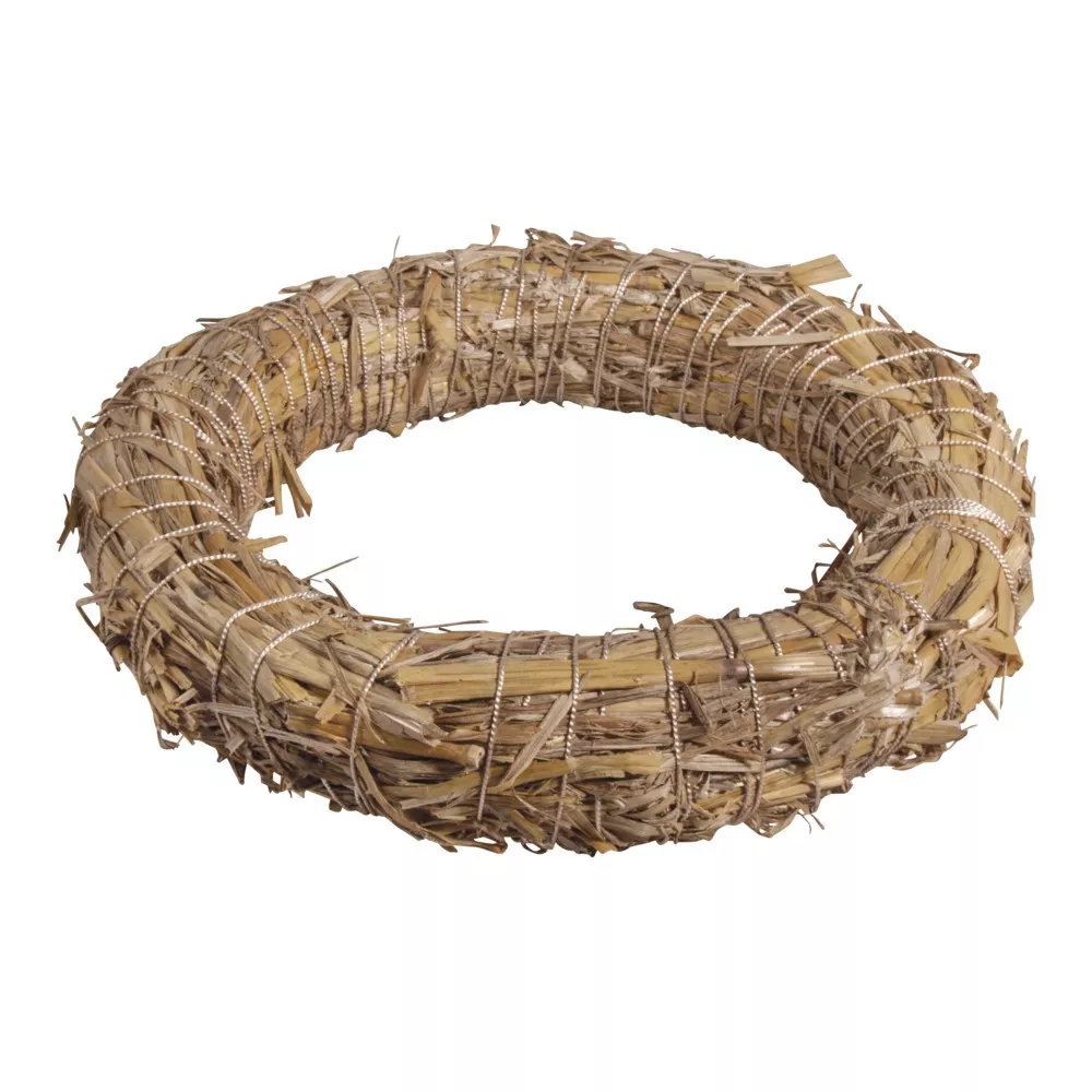 Couronne en paille 25 cm