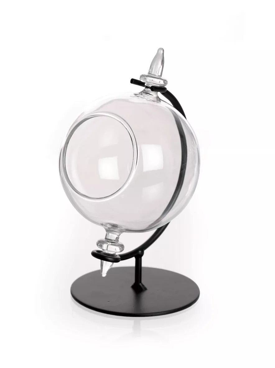 Boule en verre ouverte 8cm...