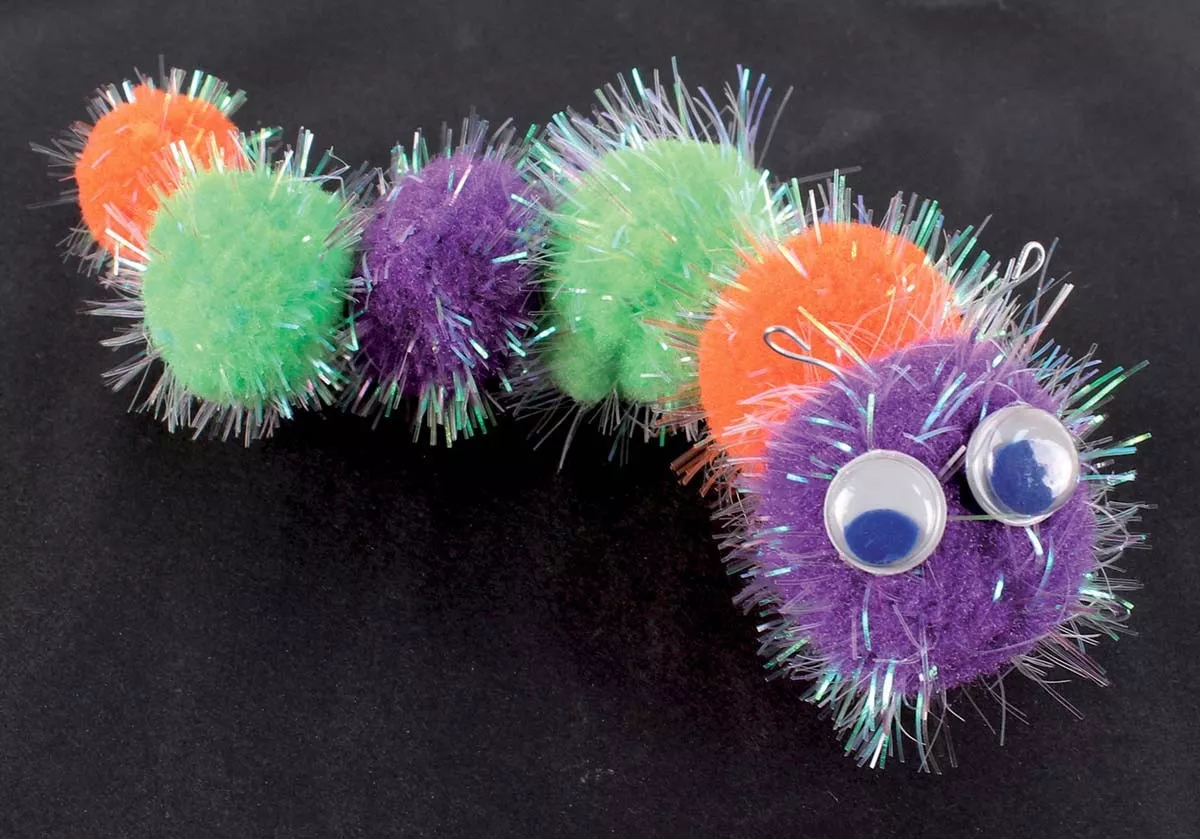 Pompons Pailletés glitter...