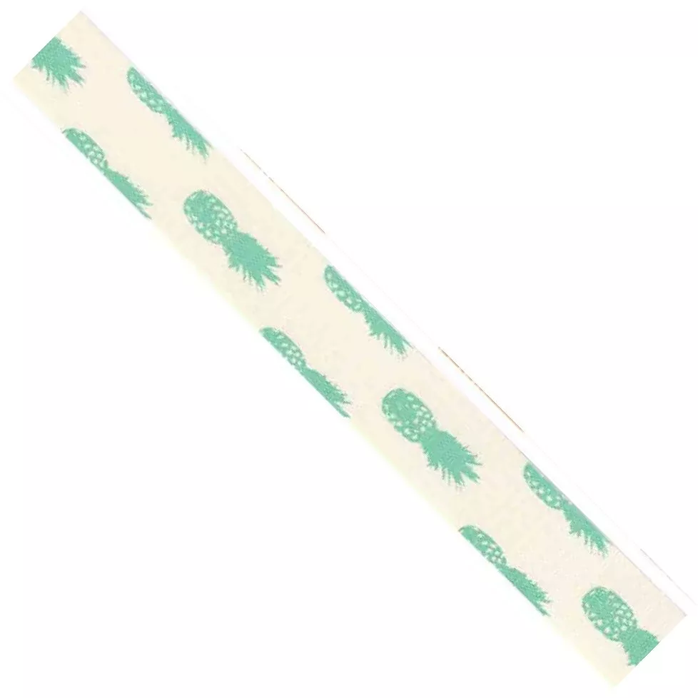 Ruban imprimé en coton...