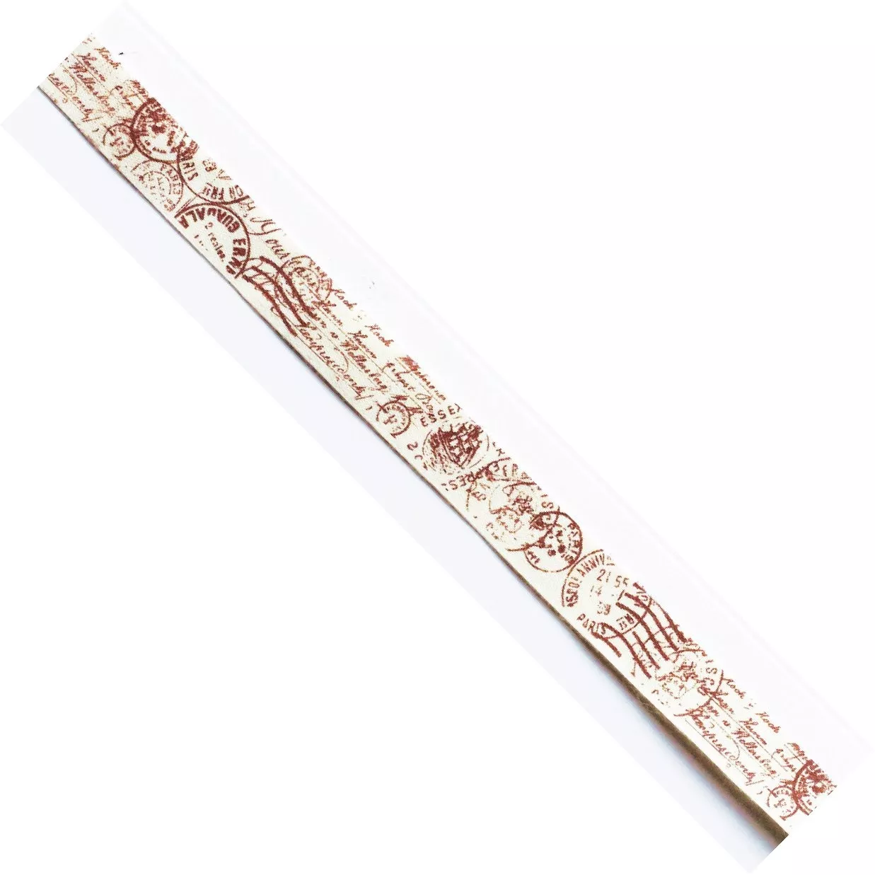 Ruban en coton timbres...