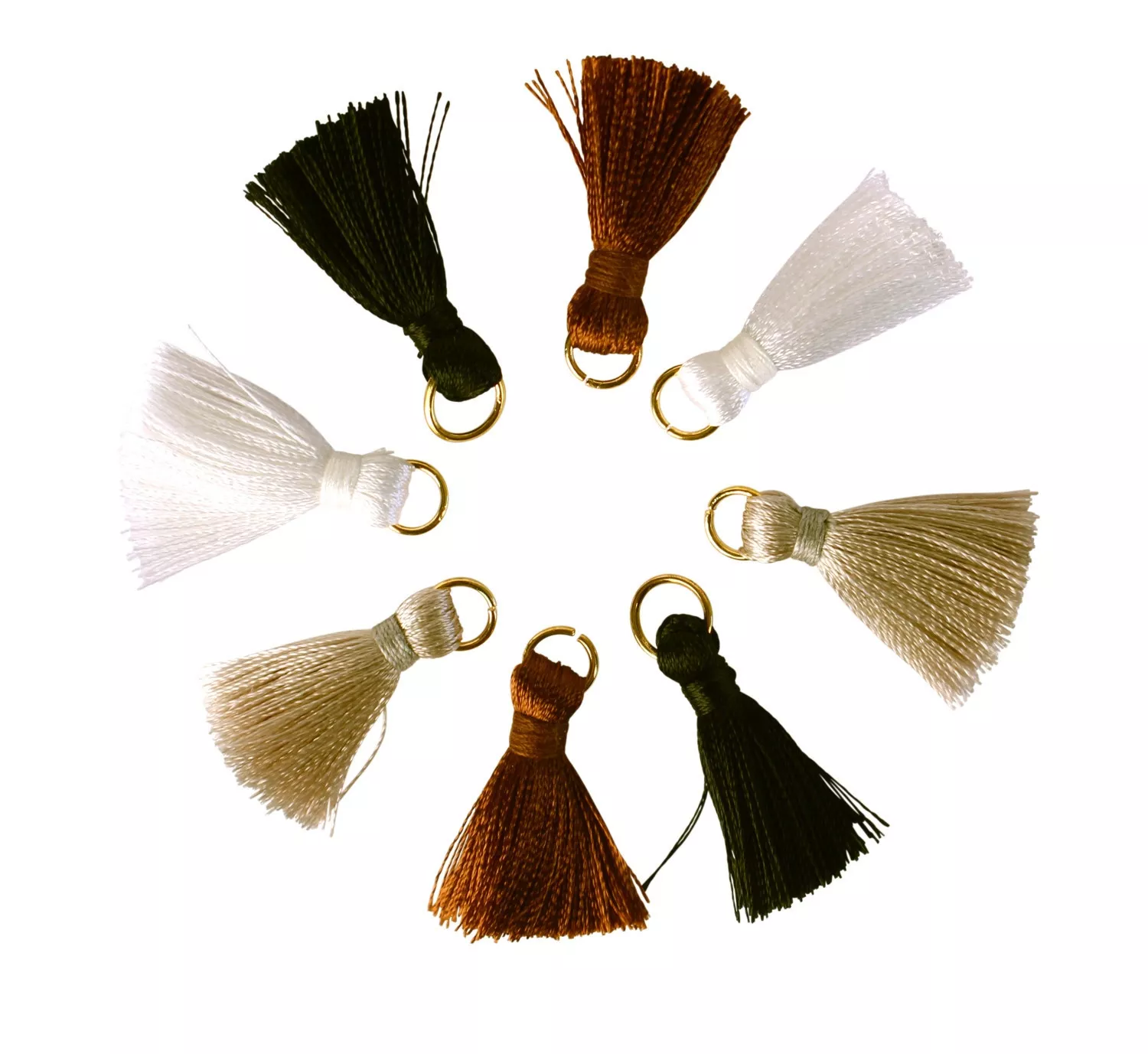 Pompons mini avec anneau...