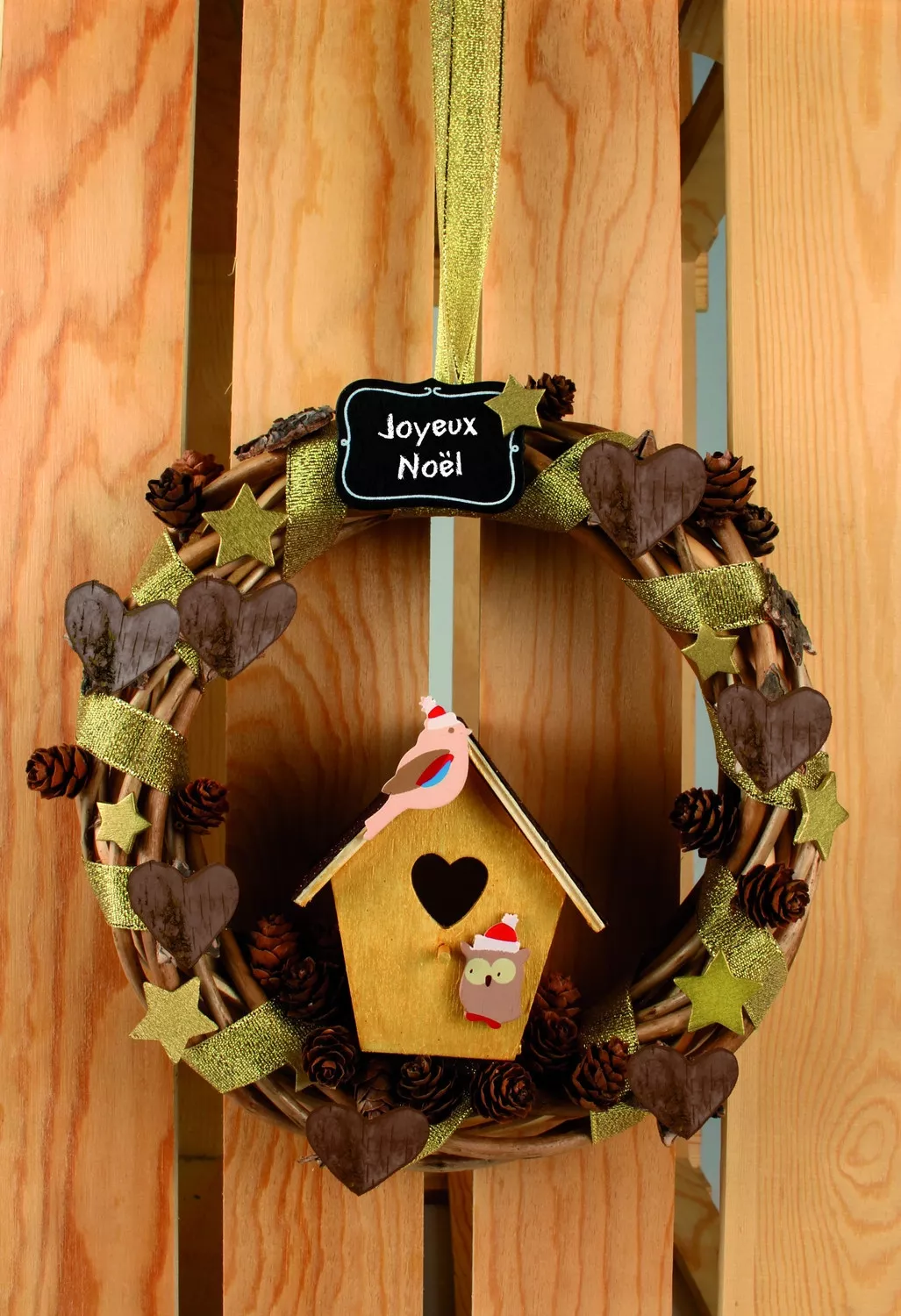 Couronne en osier naturel...