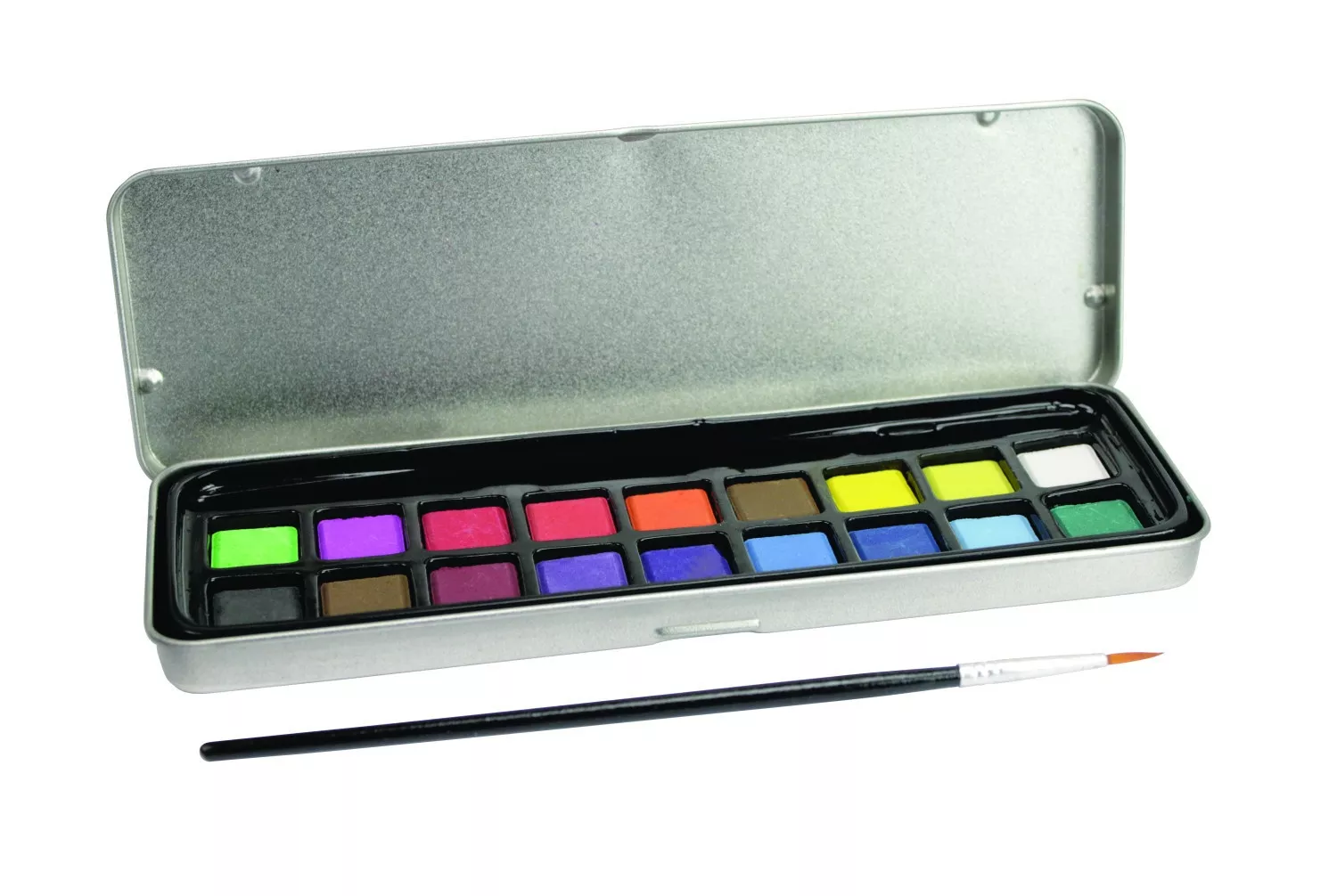 Boite Aquarelle 18 couleurs + un pinceau