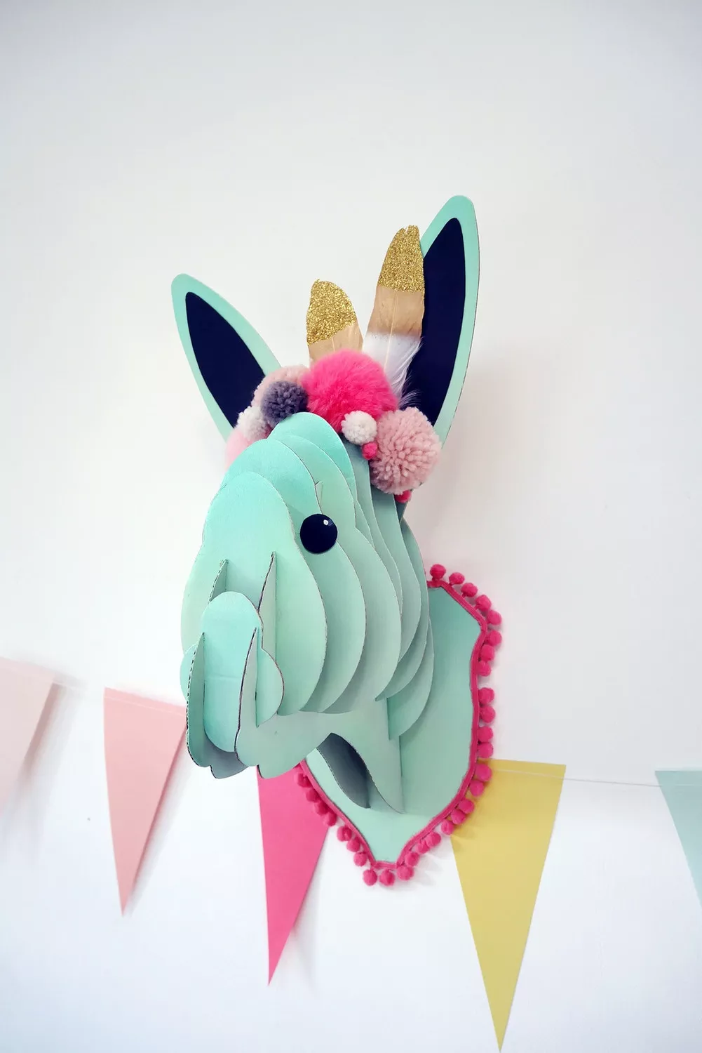 Pompon en laine pour...