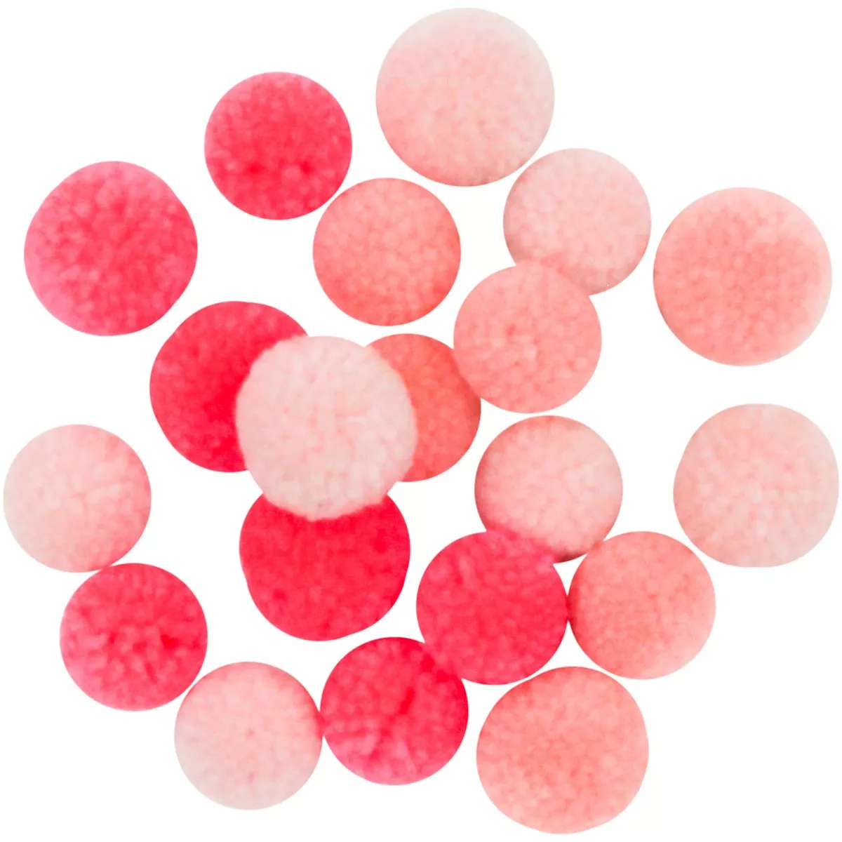 Pompon rond  Camaieu Rose...