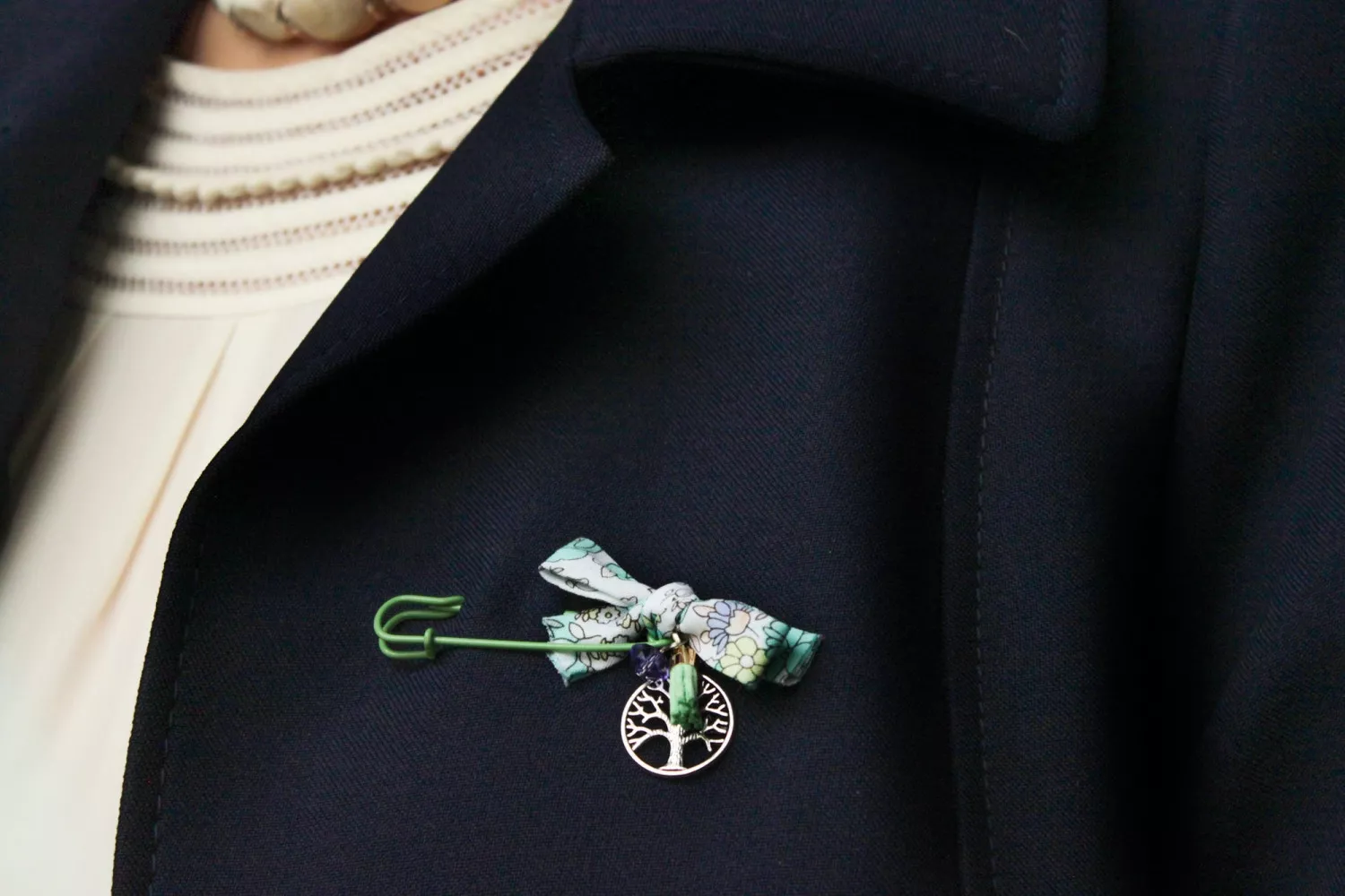 Mini houppe pompon suèdine...