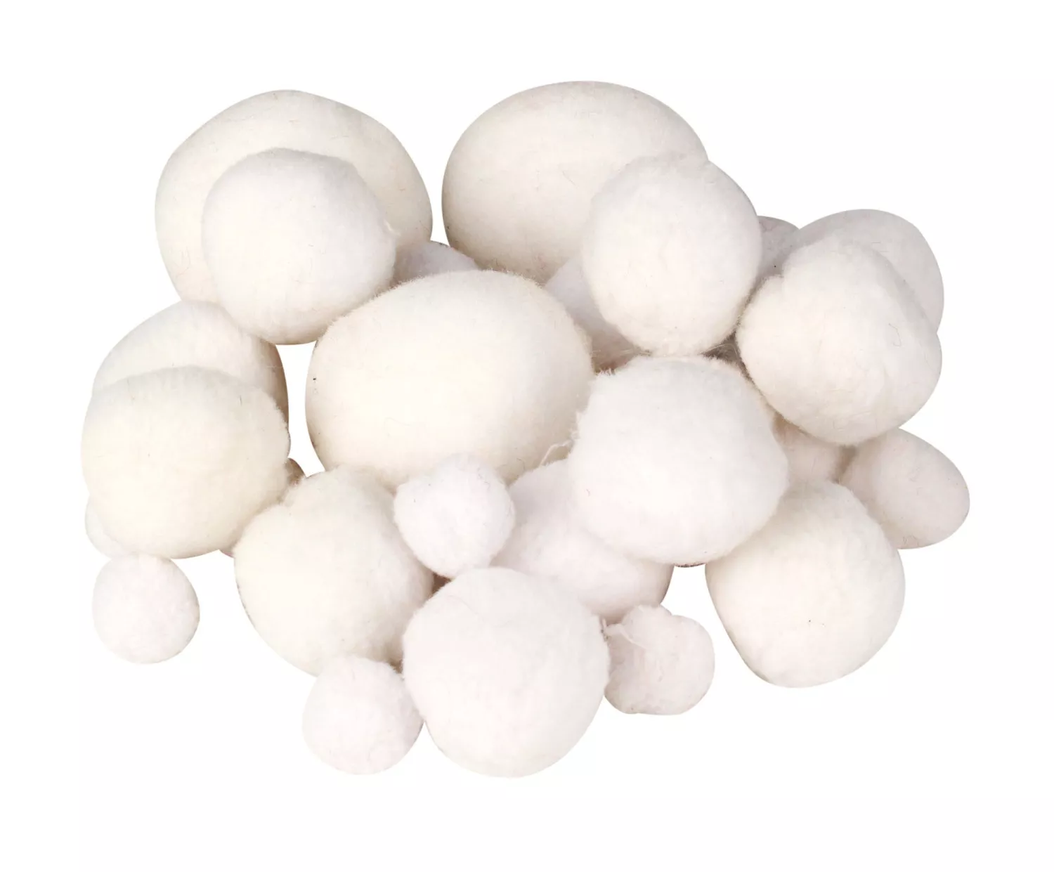 Pompons blancs Assortiment...