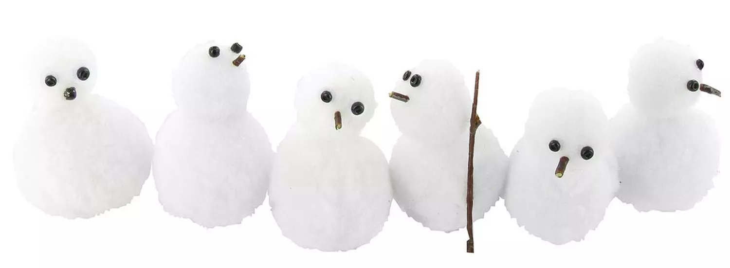 Pompons blancs Assortiment...