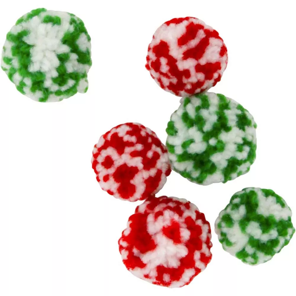 Pompon rond en laine...