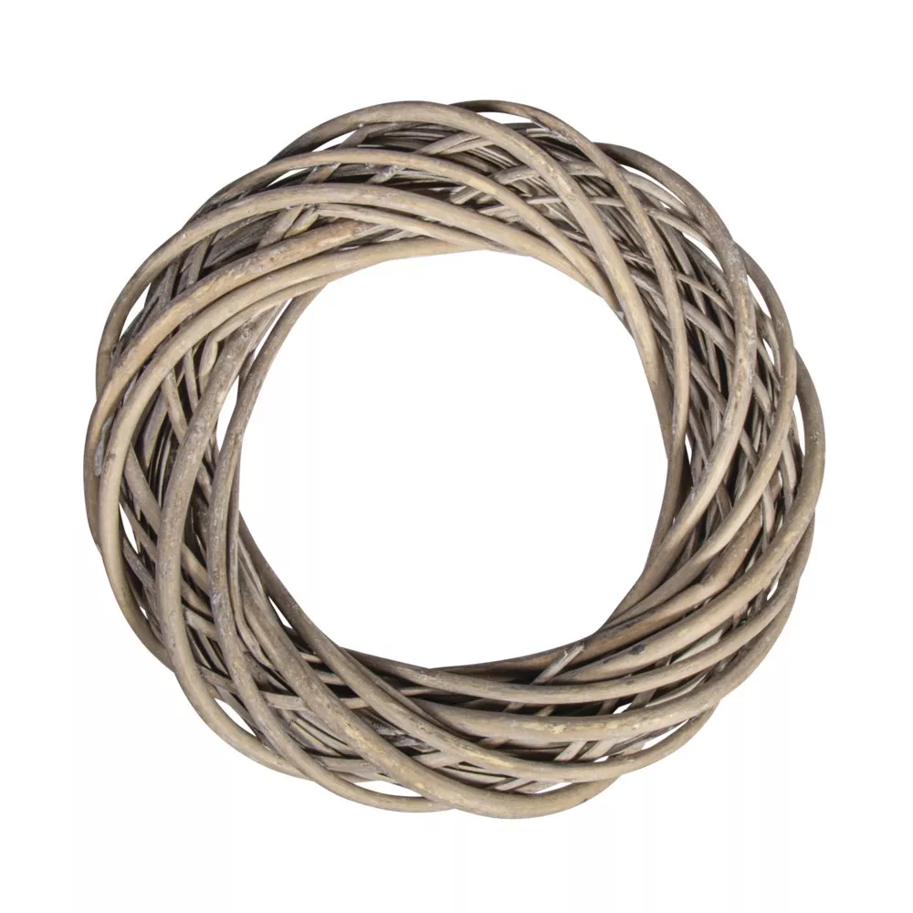 Couronne en osier balayé...