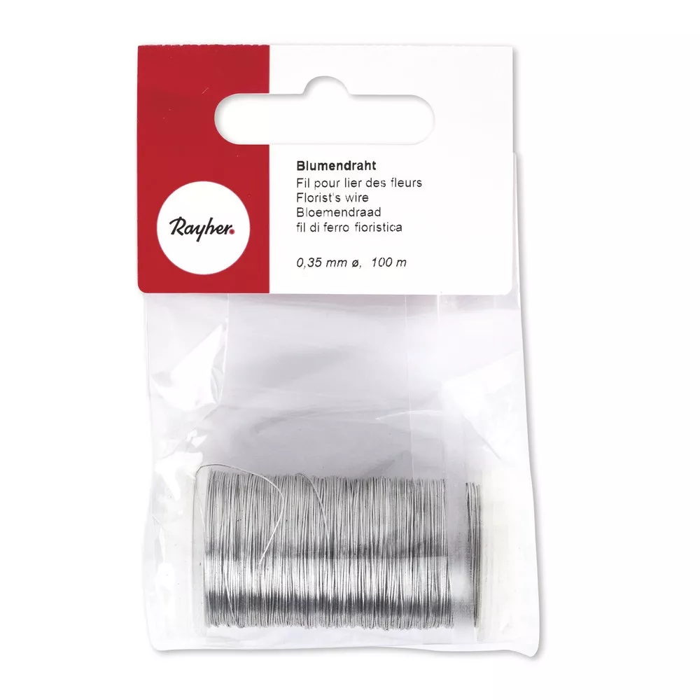 Fil floral 0,35mm Vert...