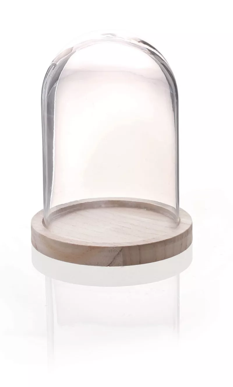 Cloche Verre avec Socle...