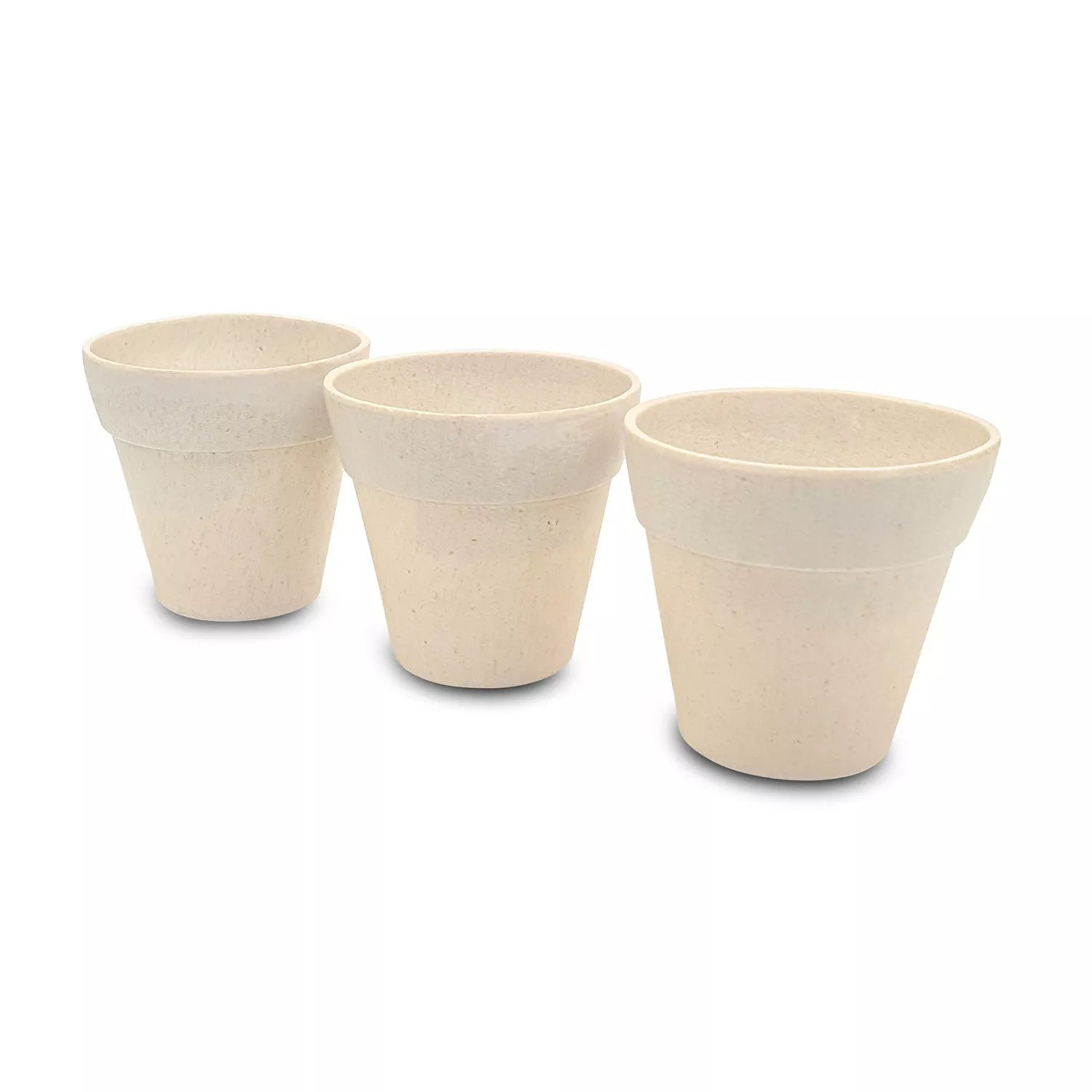 Mini pots en bambou 6 cm 3...