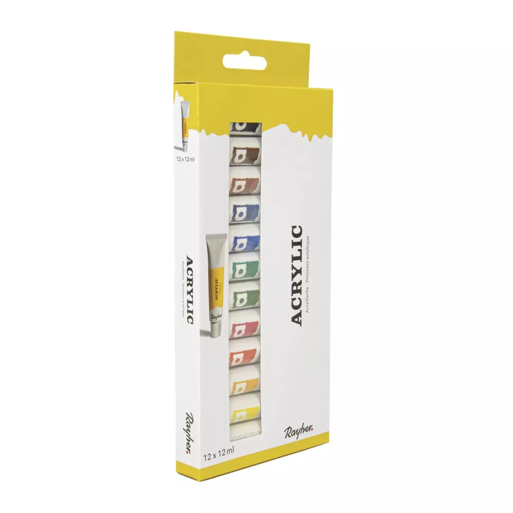 Kit Peintures acryliques 12...
