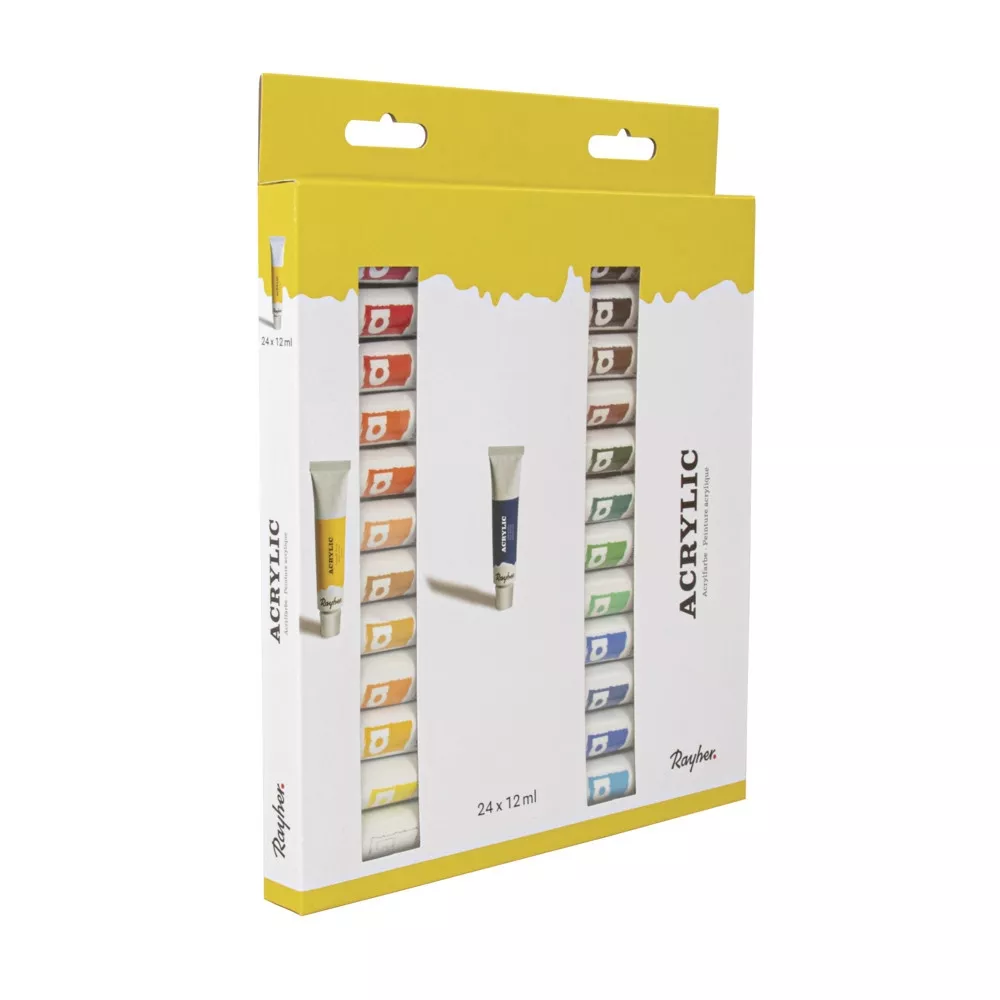 Kit Peintures acryliques 24...
