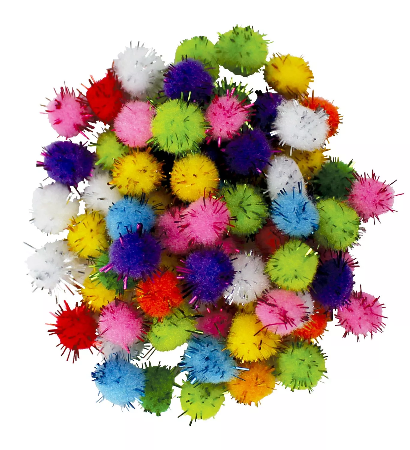 Mini pompons pailleté...