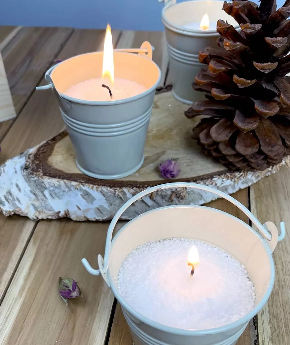 Kit Bougie cire perlée de...