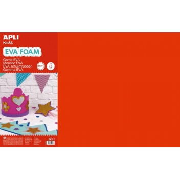 12771 - 8410782127710 - Apli Agipa - Mousse EVA thermoformable 40x60 cm Rouge