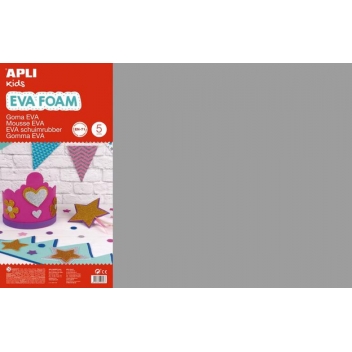 12780 - 8410782127802 - Apli Agipa - Mousse EVA thermoformable 40x60 cm Gris